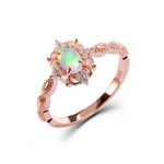 In the Clouds Opal Princess Ring