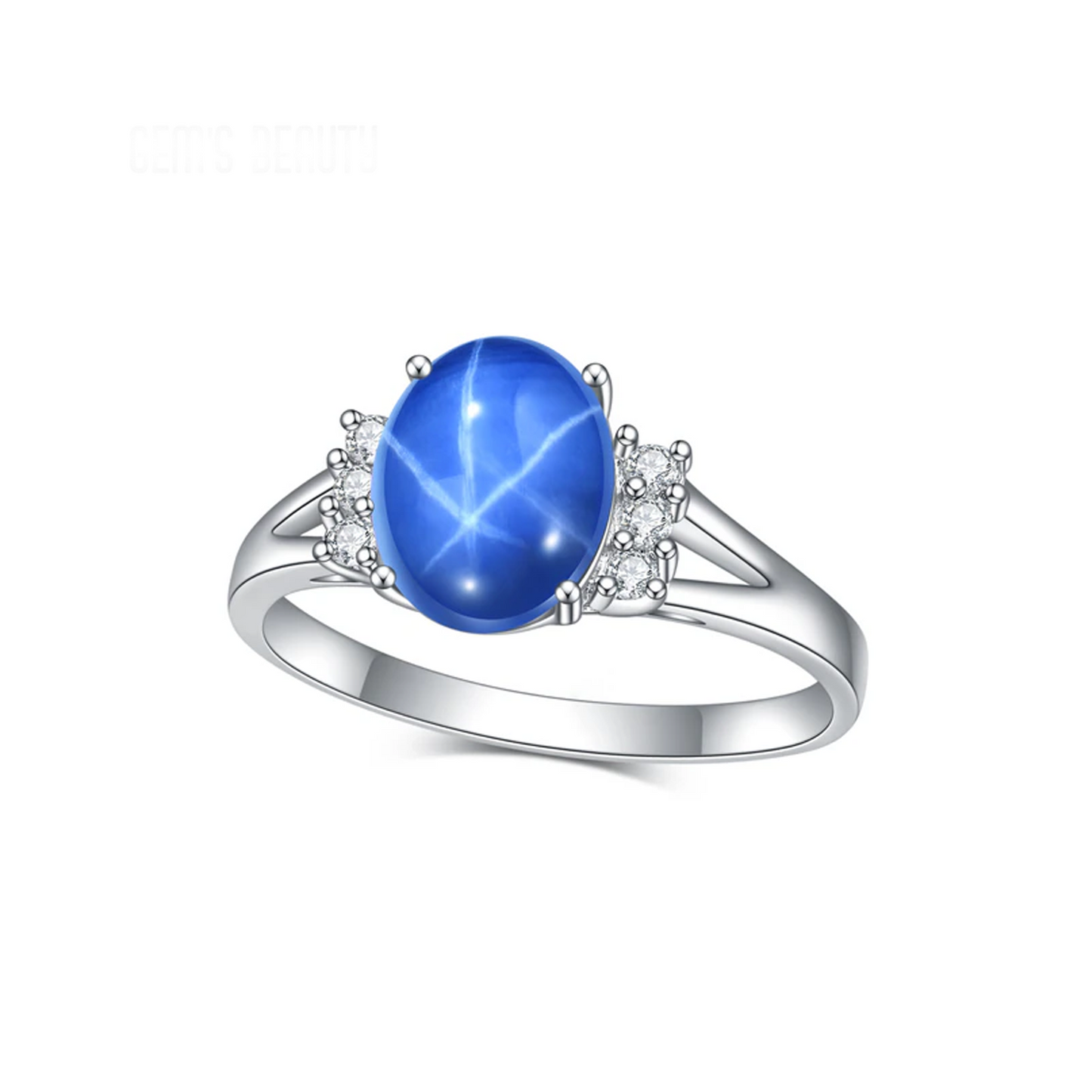 Polaris Star Sapphire Ring