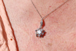 Stardust Moissanite Star Necklace