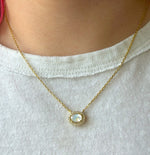 Celestial Body Moonstone Necklace