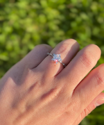 Stardust Moissanite Star Ring