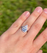 Starship and Landing Dock Crystal Ring Set