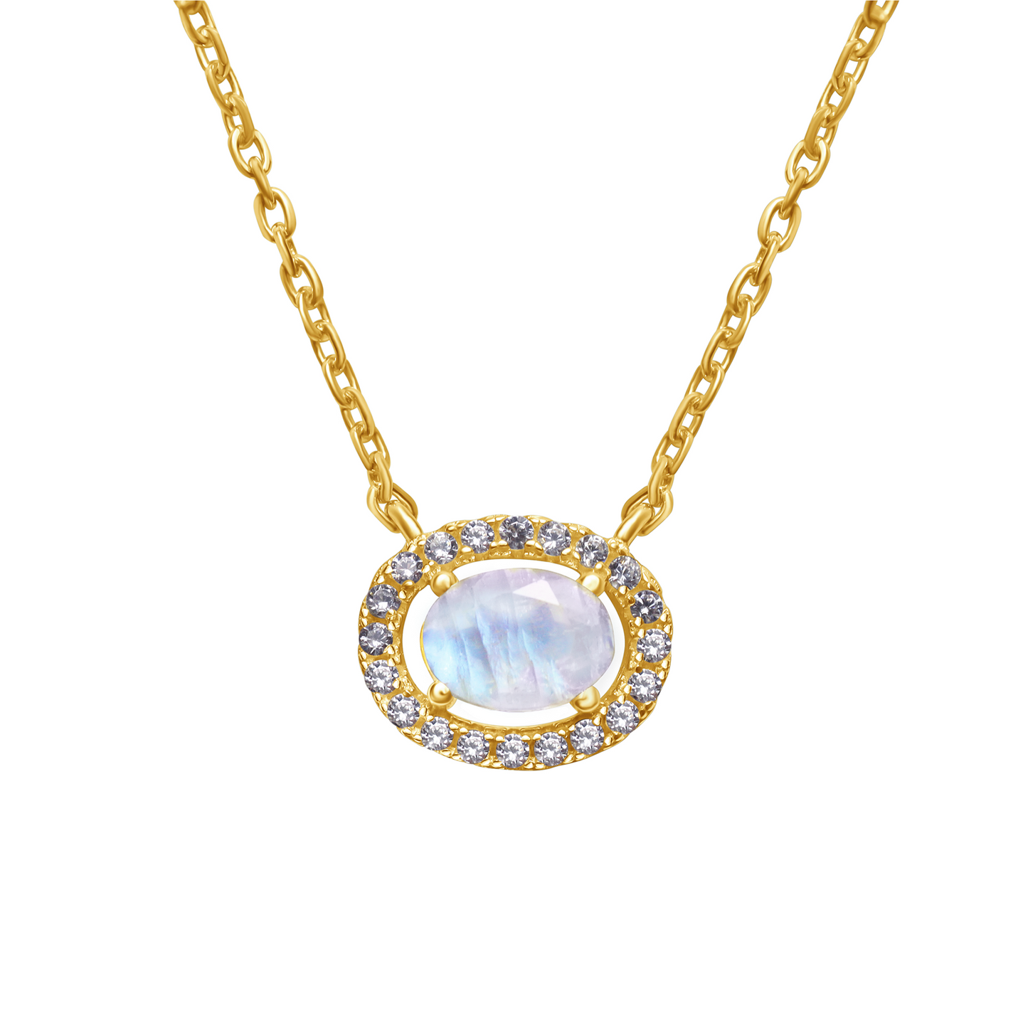 Celestial Body Moonstone Necklace