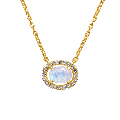 Celestial Body Moonstone Necklace