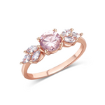 Fairy Dust Morganite Ring