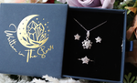 Stardust Moissanite Star Ring, Necklace, and Earrings Set