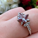 Supernova Alexandrite Ring