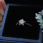 Stardust Moissanite Star Ring