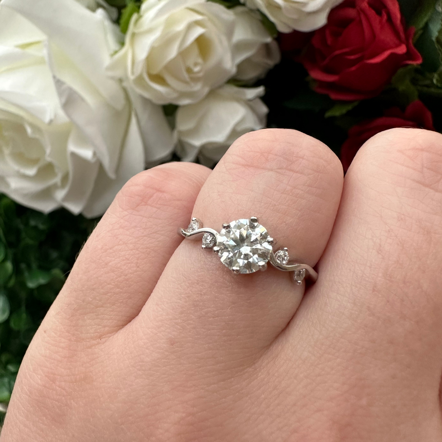 Constellation Moissanite Ring