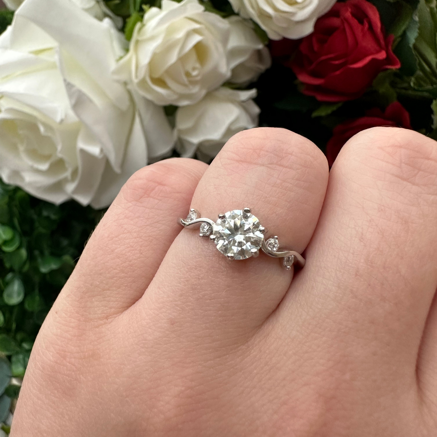 Constellation Moissanite Ring