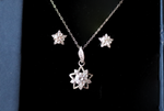 Stardust Moissanite Star Necklace