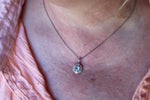 Starburst Blue Topaz Necklace