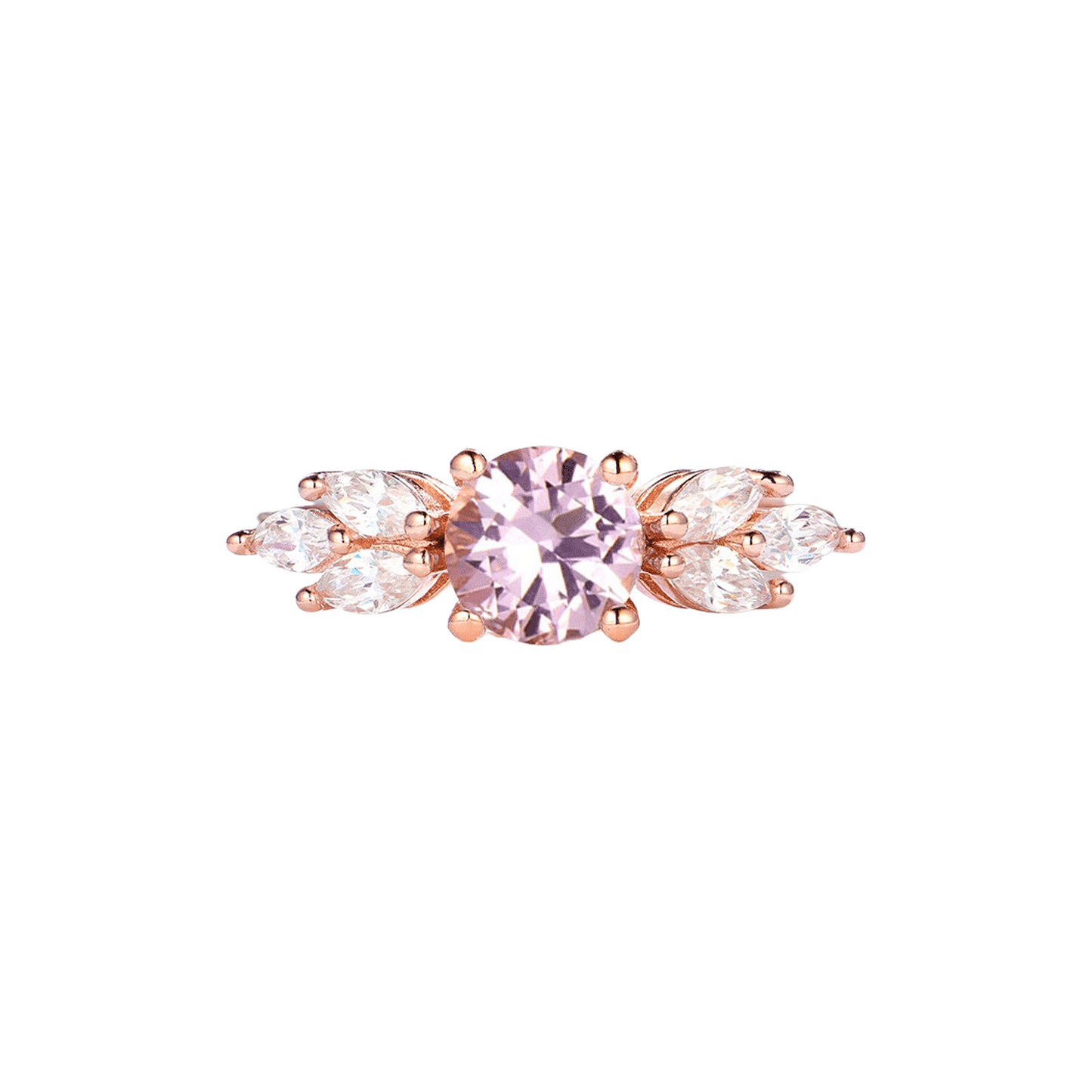 Fairy Dust Morganite Ring