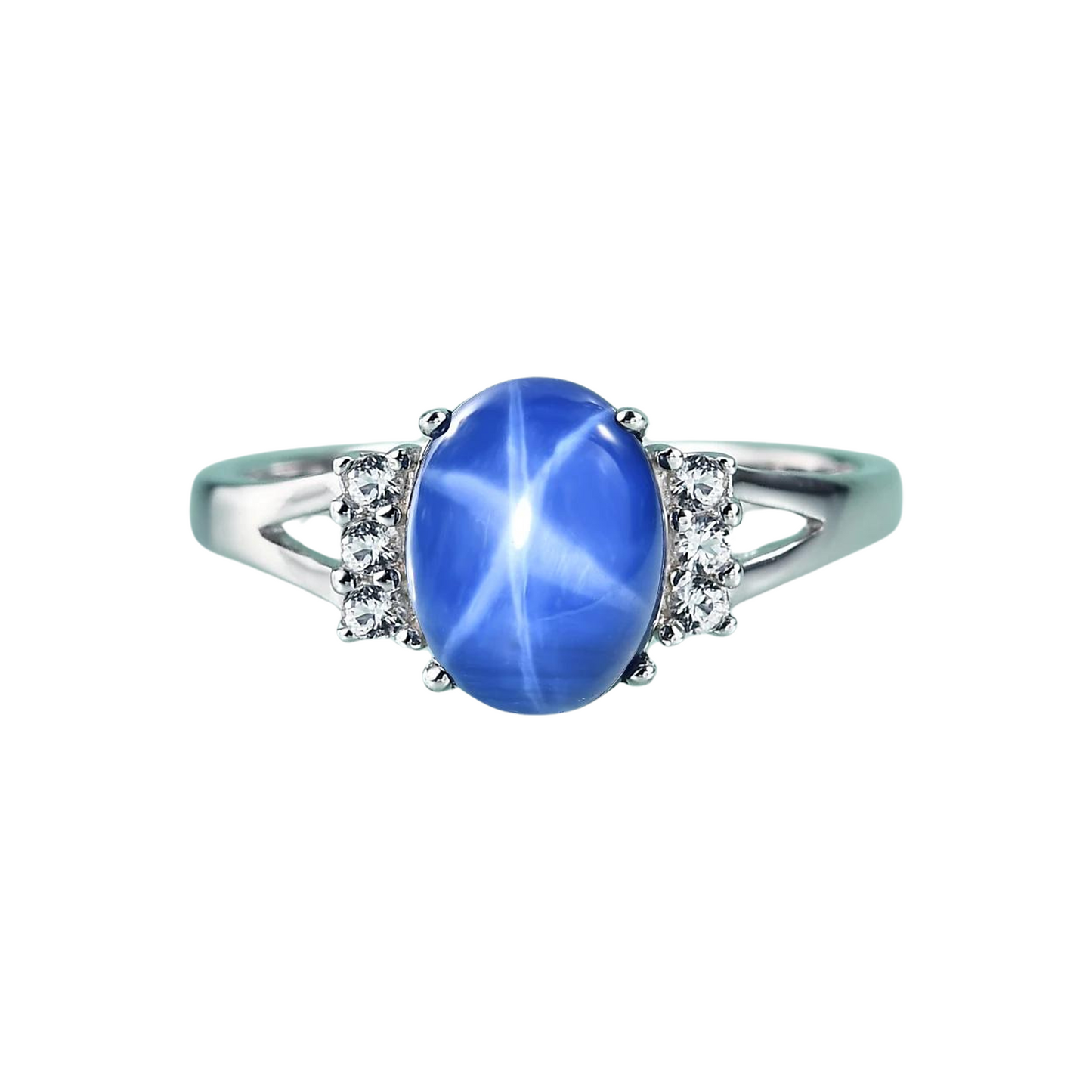 Polaris Star Sapphire Ring