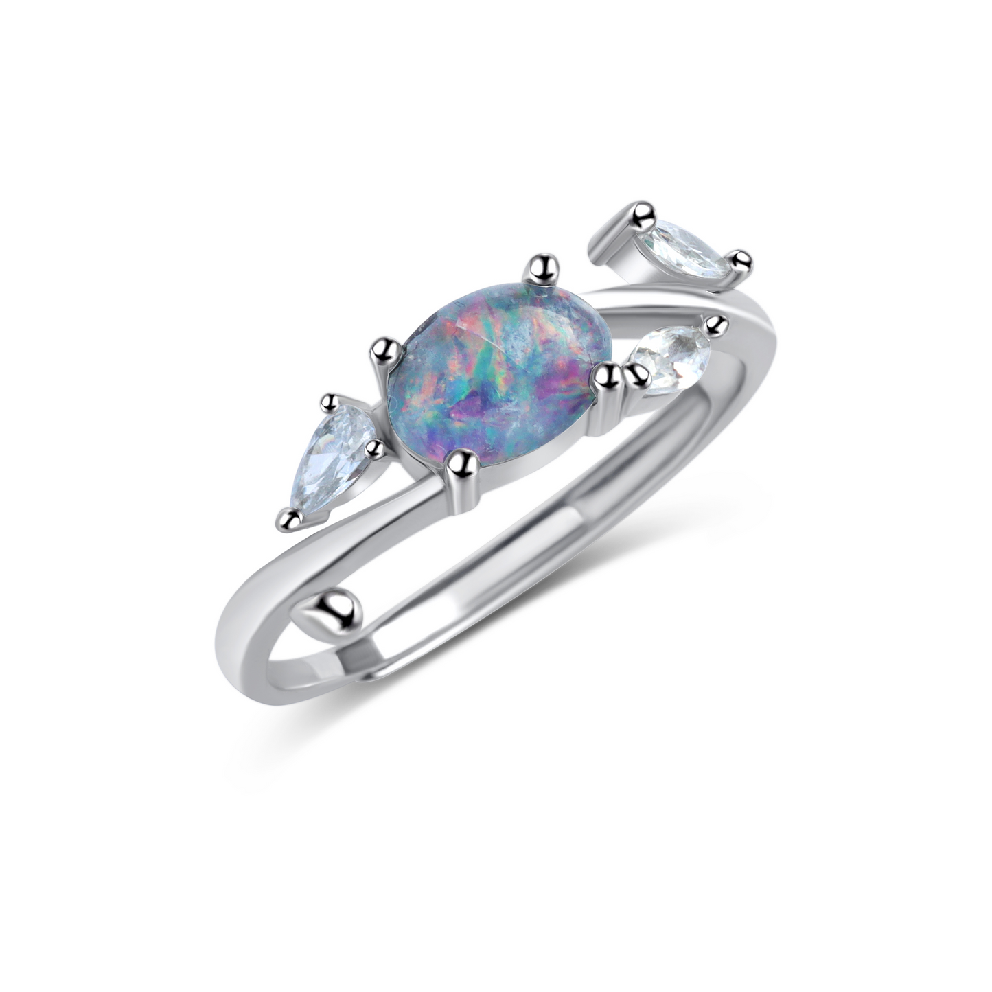 Universe Fire Opal Ring